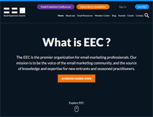 Tablet Screenshot of emailexperience.org